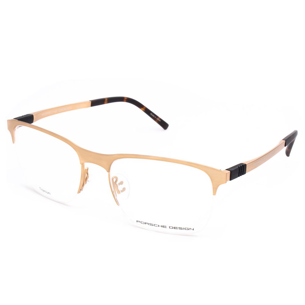 Porsche Gold Titanium Glasses (Frames) - Luxe Nova