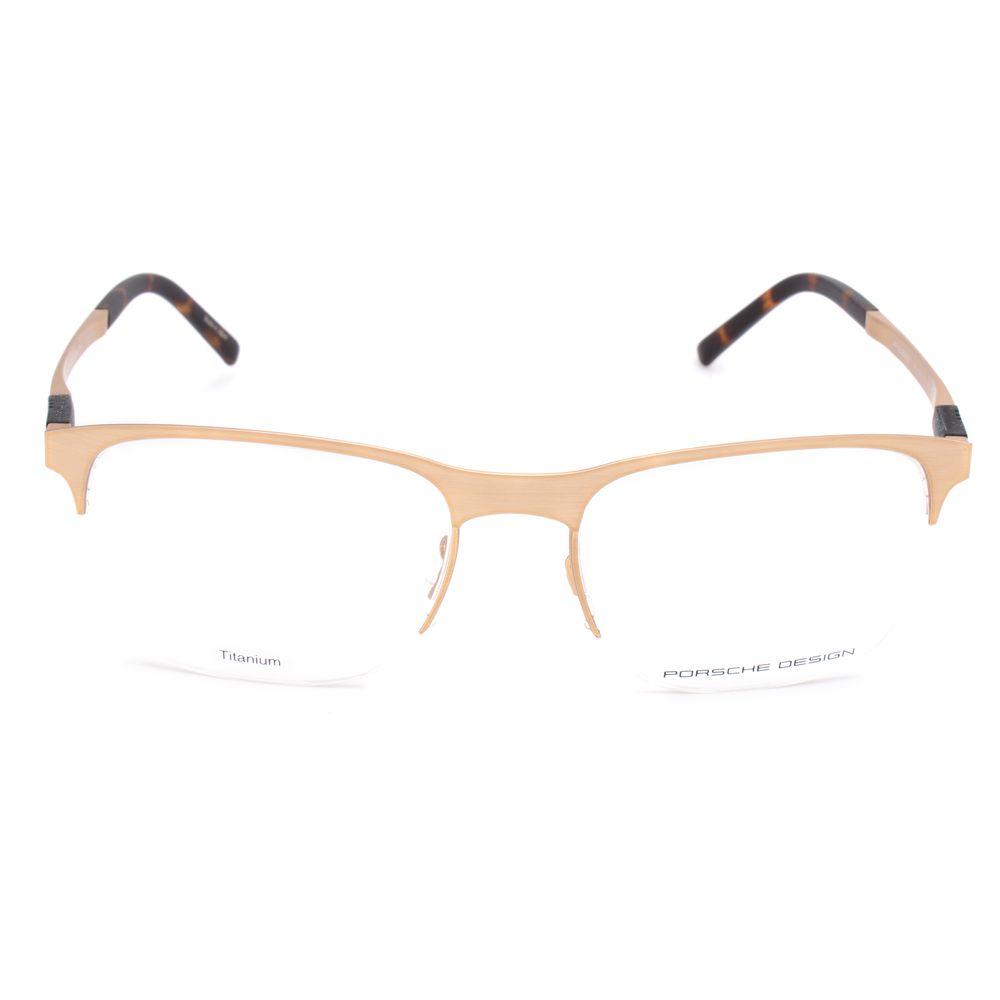Porsche Gold Titanium Glasses (Frames) - Luxe Nova