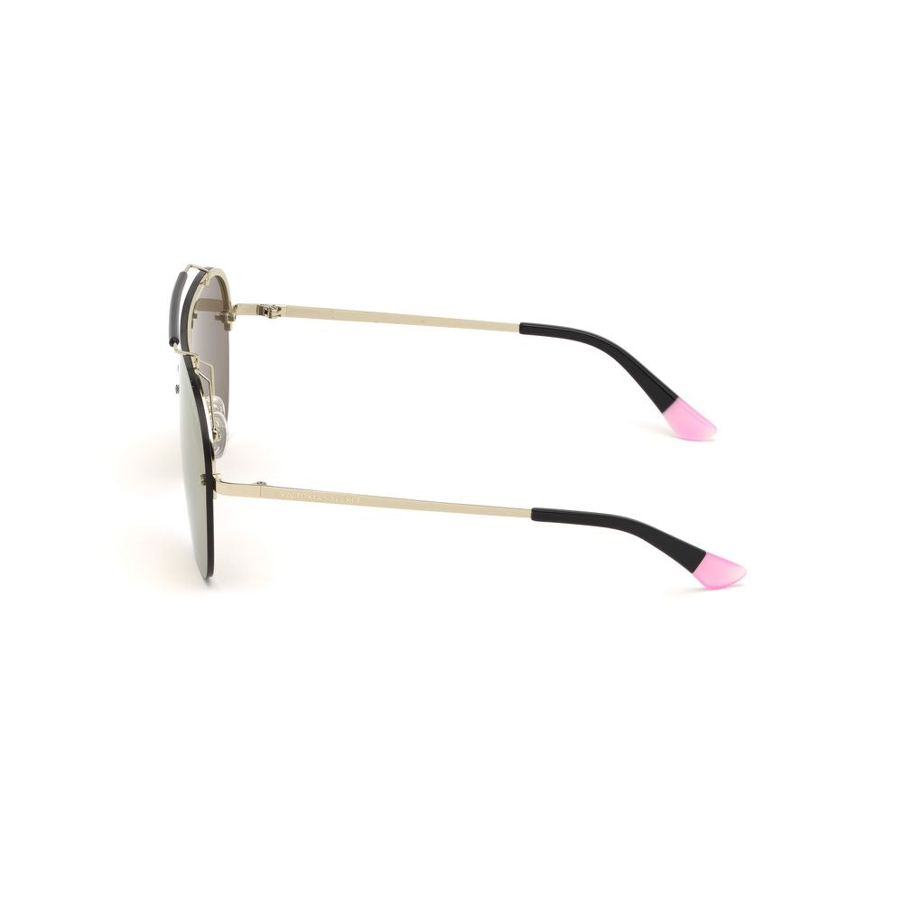 Victoria's Secret Rose Gold Metal Sunglasses - Luxe Nova