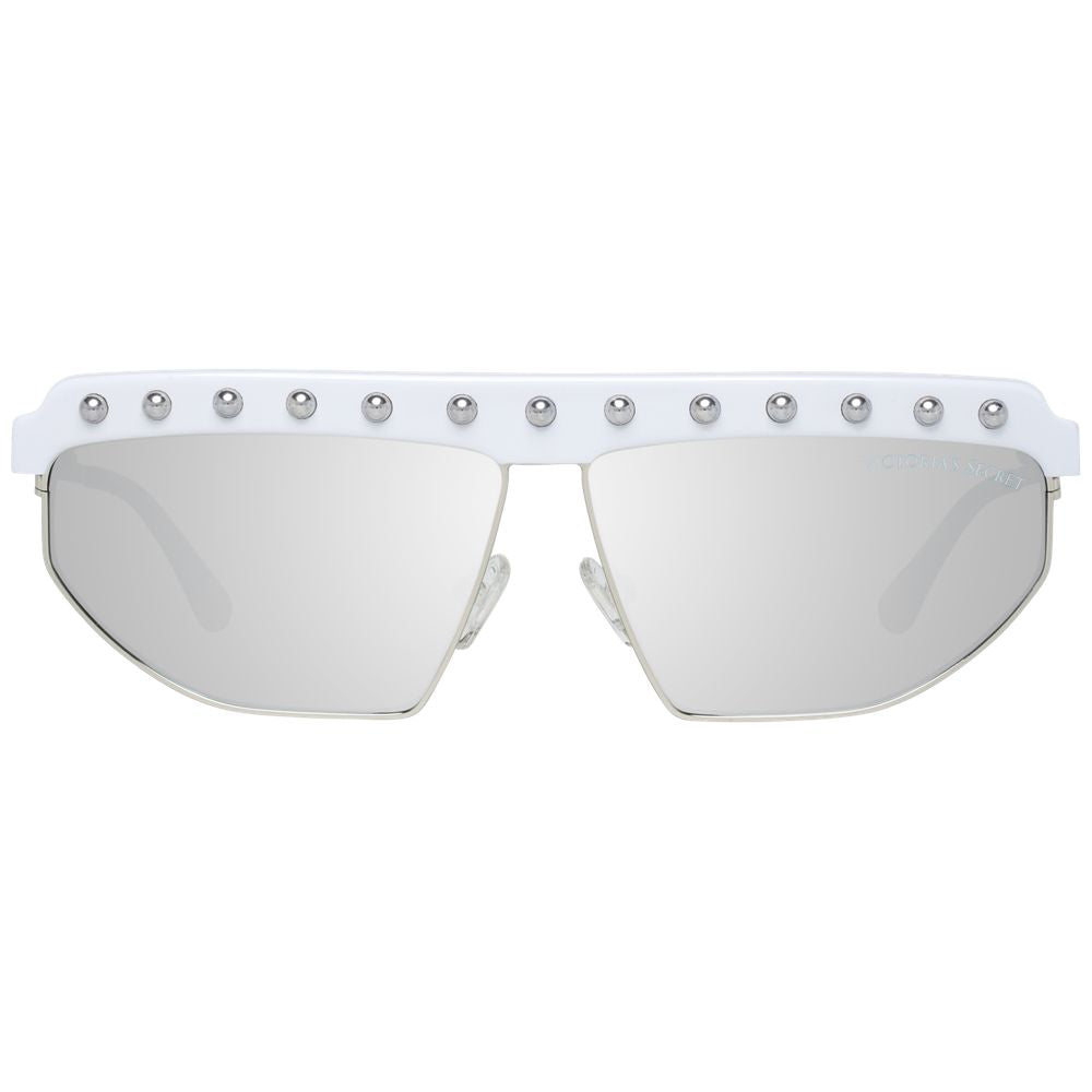 Victoria's Secret White Metal Sunglasses - Luxe Nova