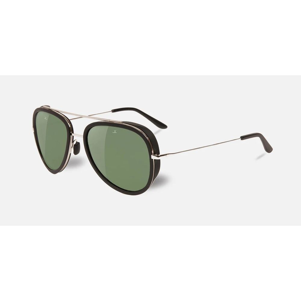 Vuarnet Black Stainless Steel Sunglasses - Luxe Nova