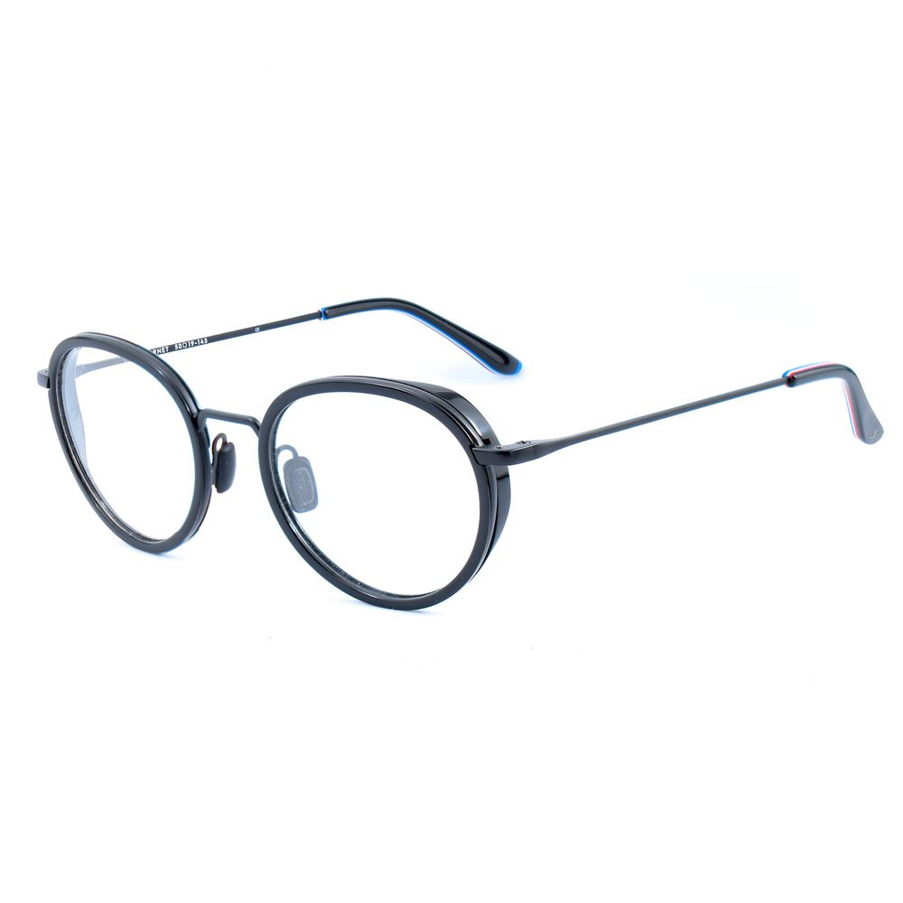 Vuarnet Black Stainless Steel Glasses (Frames)