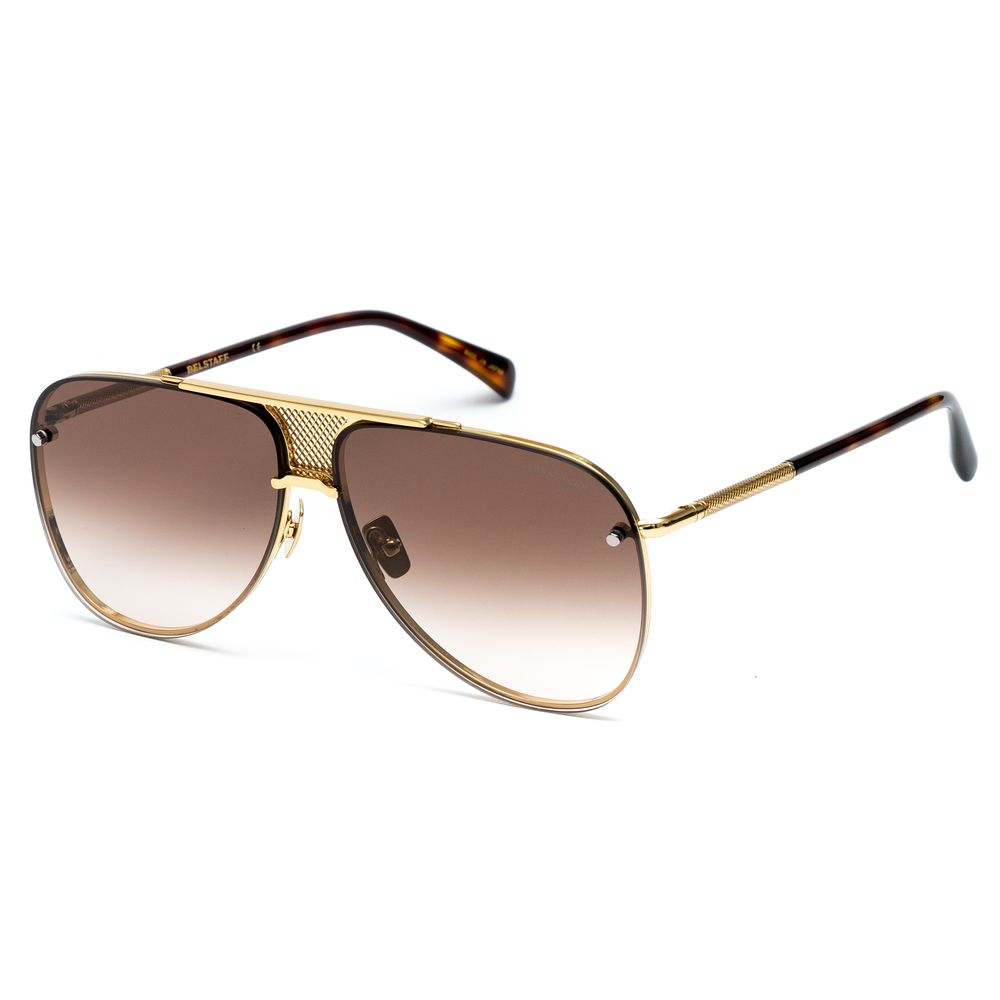 Belstaff Gold Titanium Sunglasses - Luxe Nova