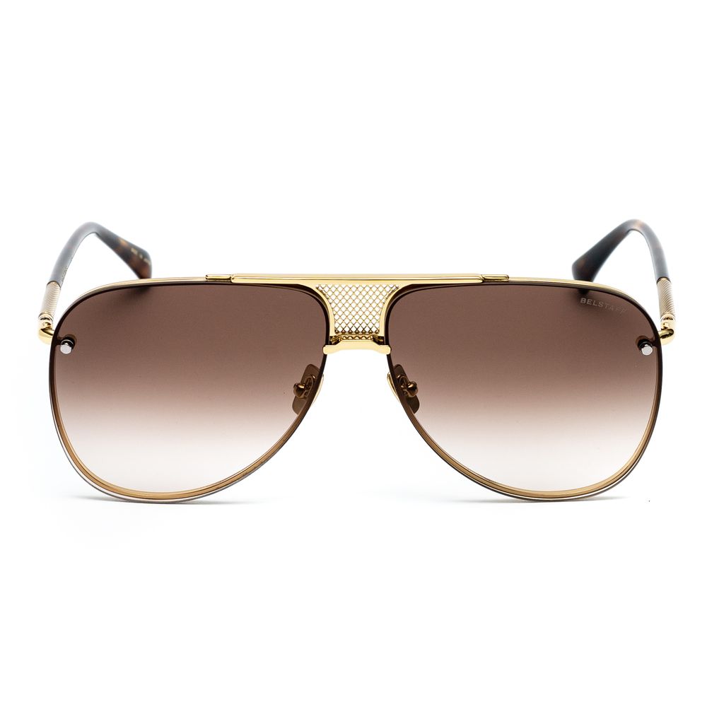 Belstaff Gold Titanium Sunglasses - Luxe Nova