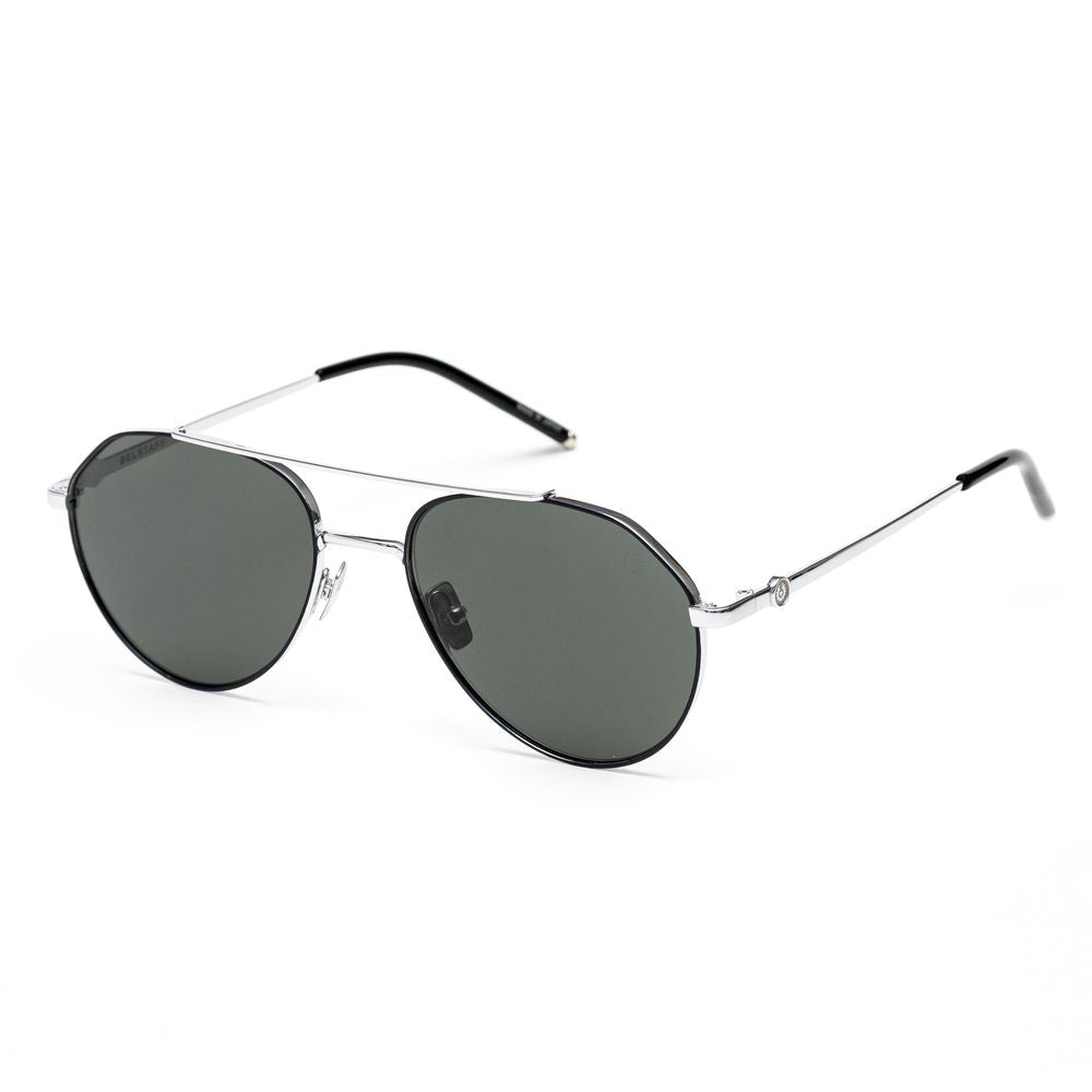 Belstaff Gray Titanium Sunglasses - Luxe Nova