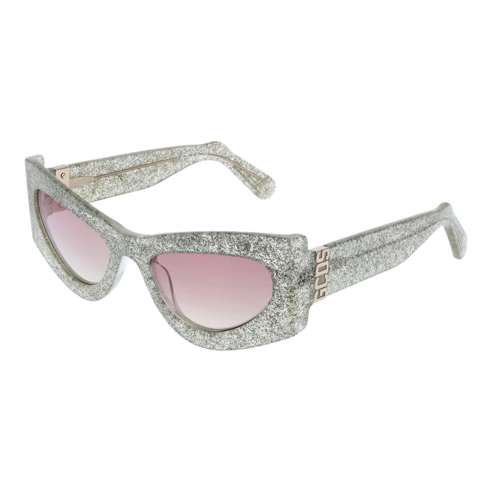 GCDS Silver Acetate Sunglasses - Luxe Nova