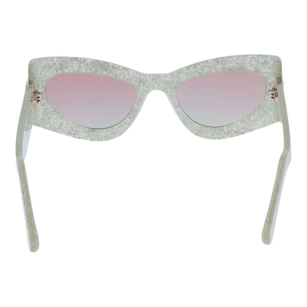 GCDS Silver Acetate Sunglasses - Luxe Nova