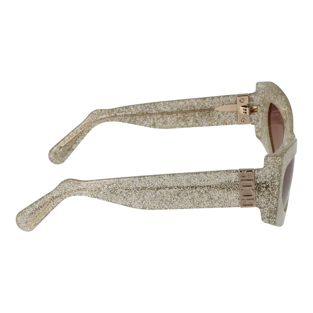 GCDS Silver Acetate Sunglasses - Luxe Nova