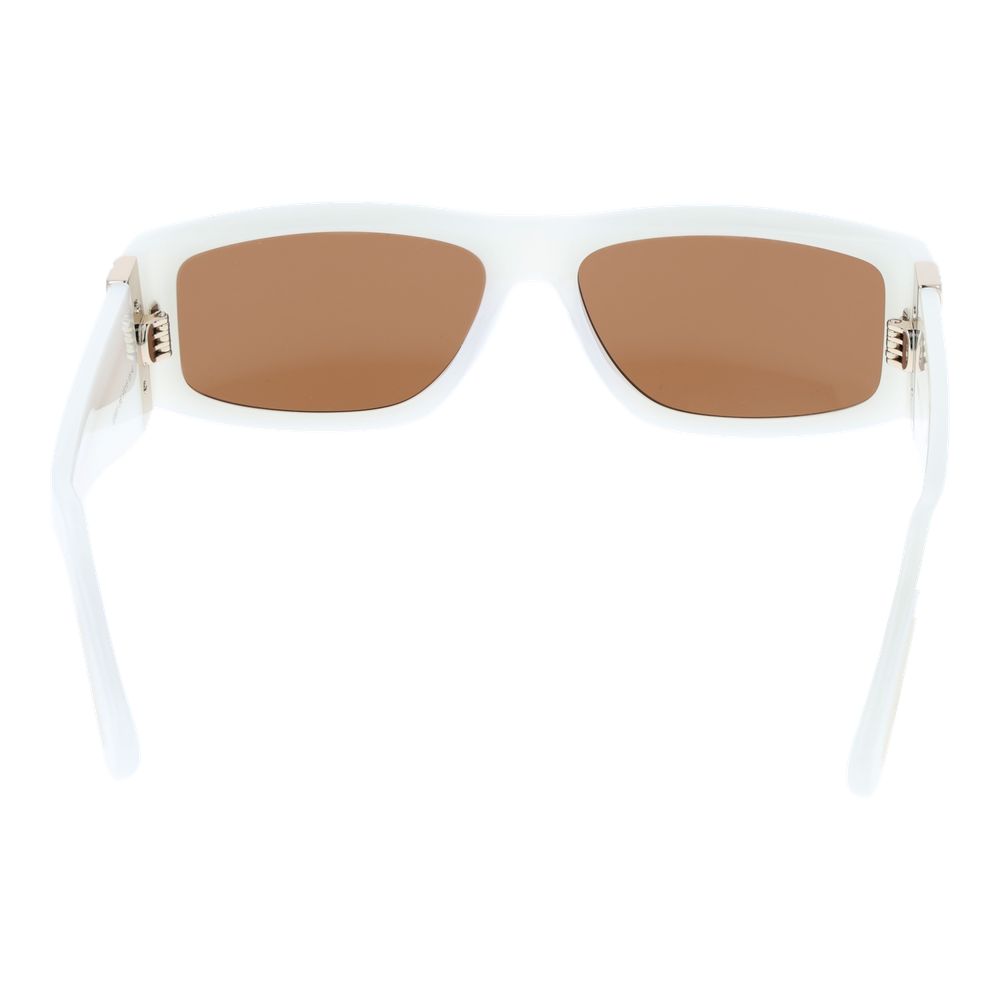 GCDS White Acetate Sunglasses - Luxe Nova