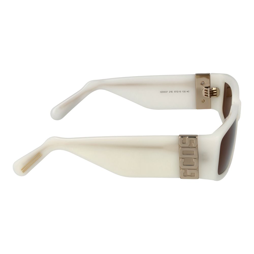 GCDS White Acetate Sunglasses - Luxe Nova