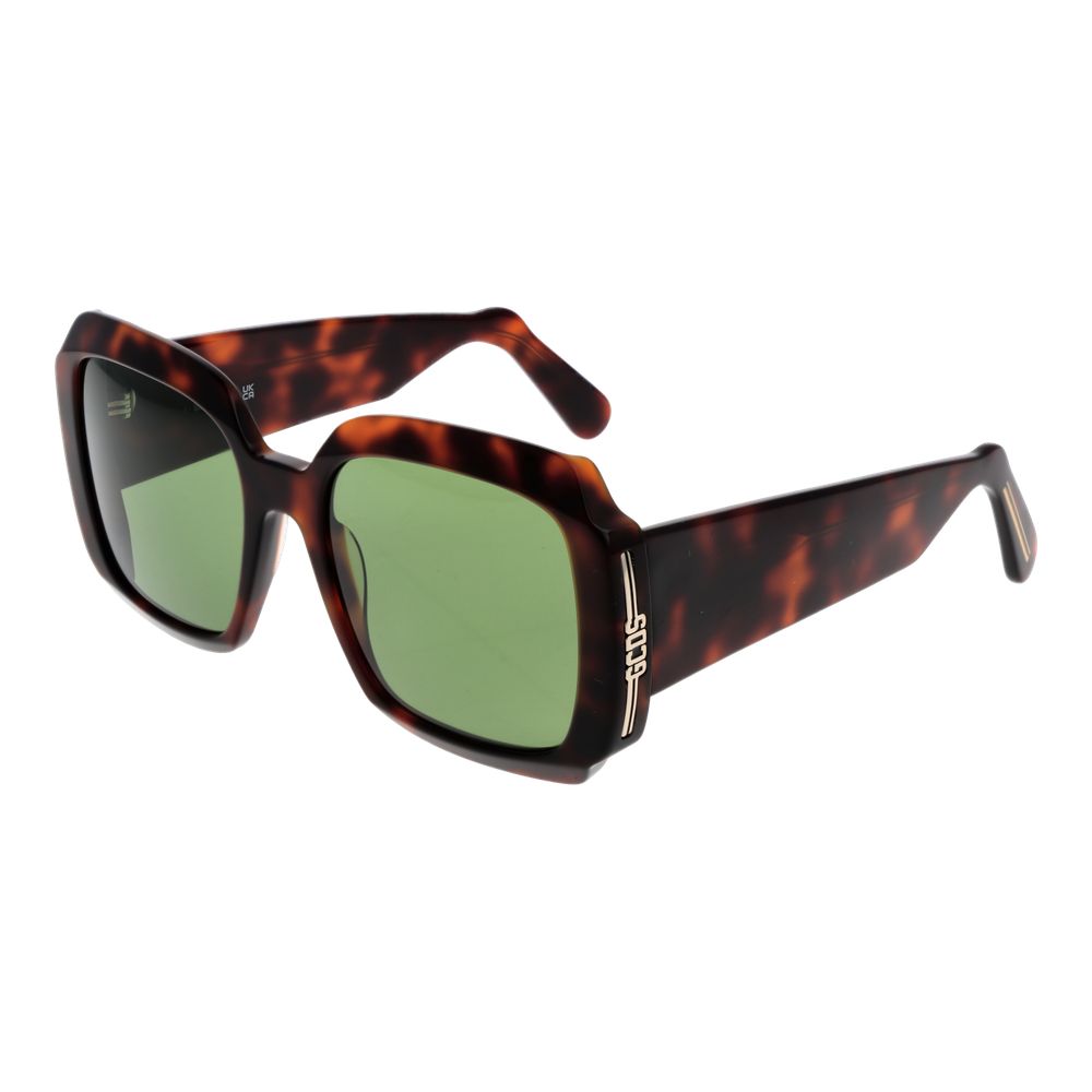 GCDS Brown Plastic Sunglasses - Luxe Nova