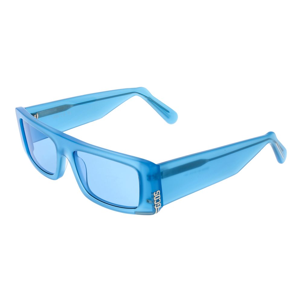 GCDS Blue Plastic Sunglasses - Luxe Nova