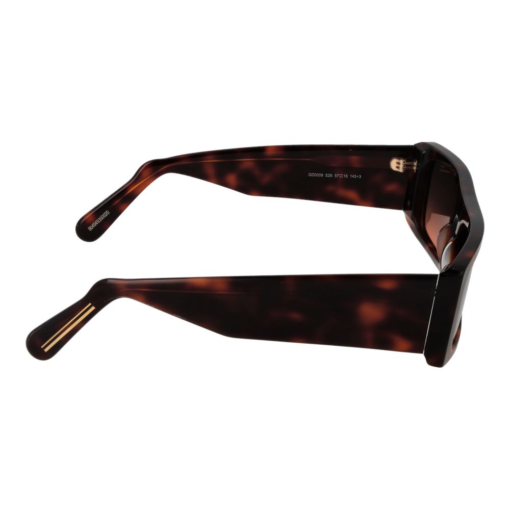 GCDS Brown Acetate Sunglasses - Luxe Nova