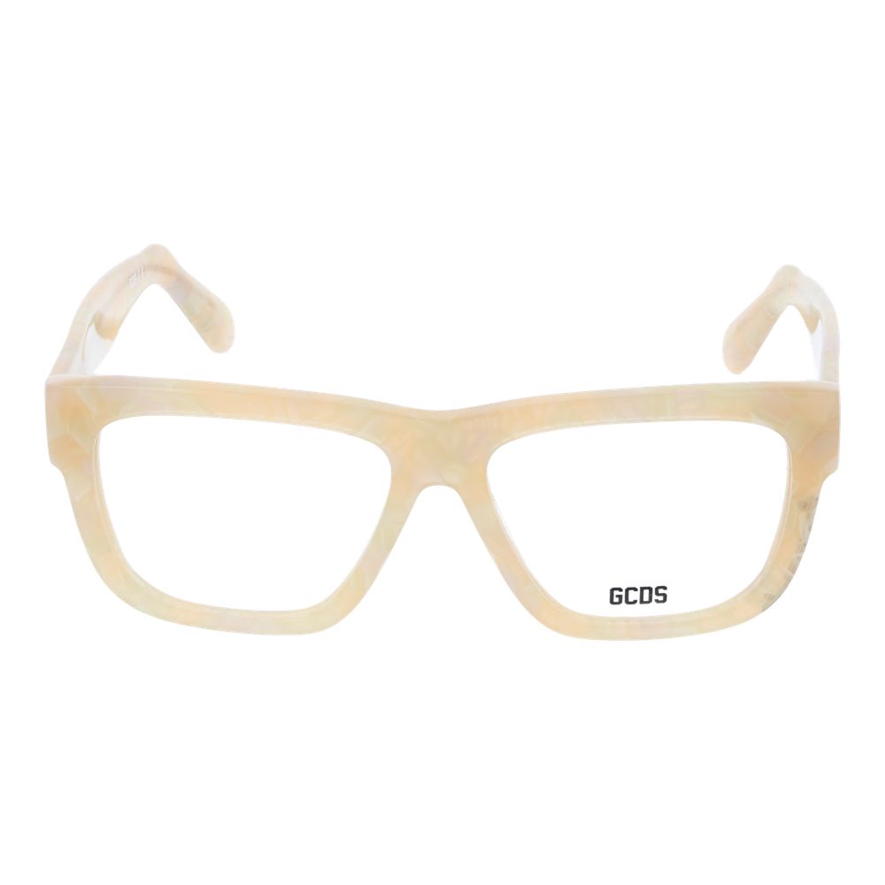 GCDS White Acetate Glasses (Frames) - Luxe Nova
