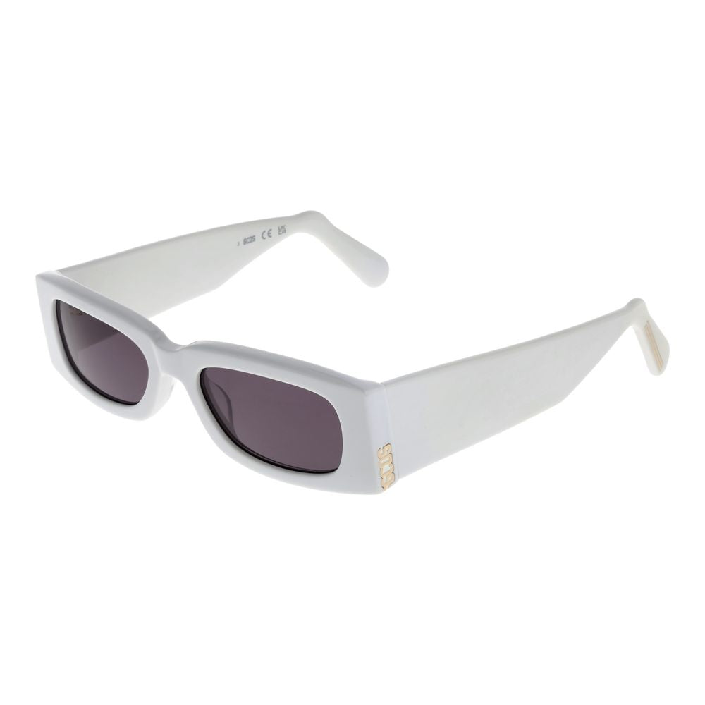 GCDS White Plastic Sunglasses - Luxe Nova