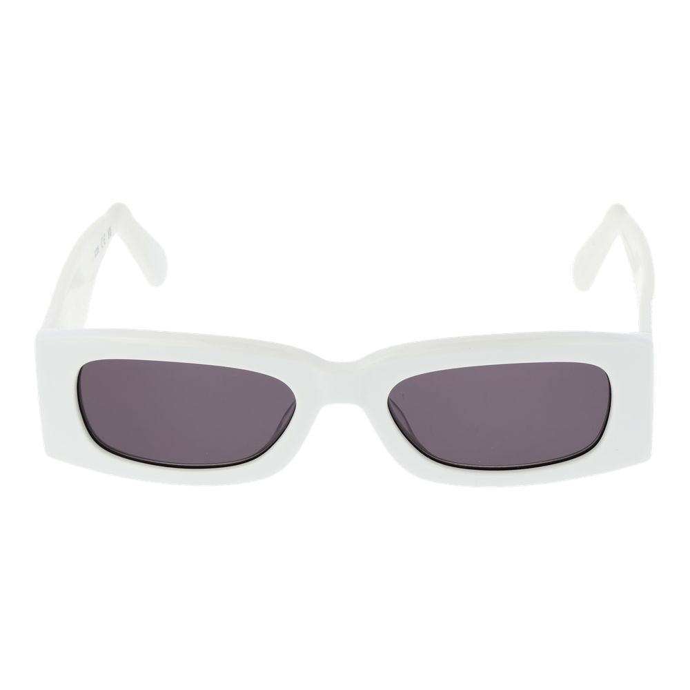 GCDS White Plastic Sunglasses - Luxe Nova