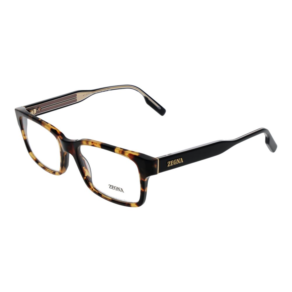 Ermenegildo Zegna Brown Acetate Glasses (Frames) - Luxe Nova