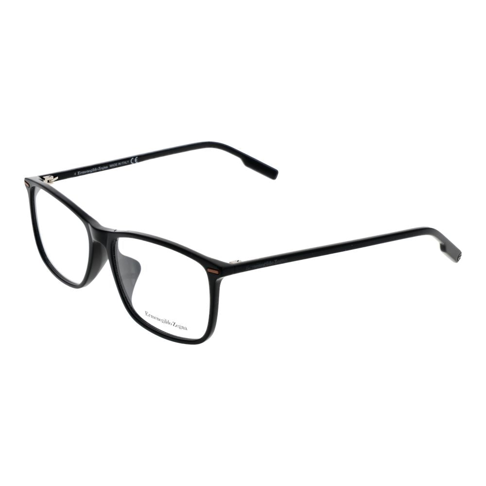 Ermenegildo Zegna Black Acetate Glasses (Frames) - Luxe Nova