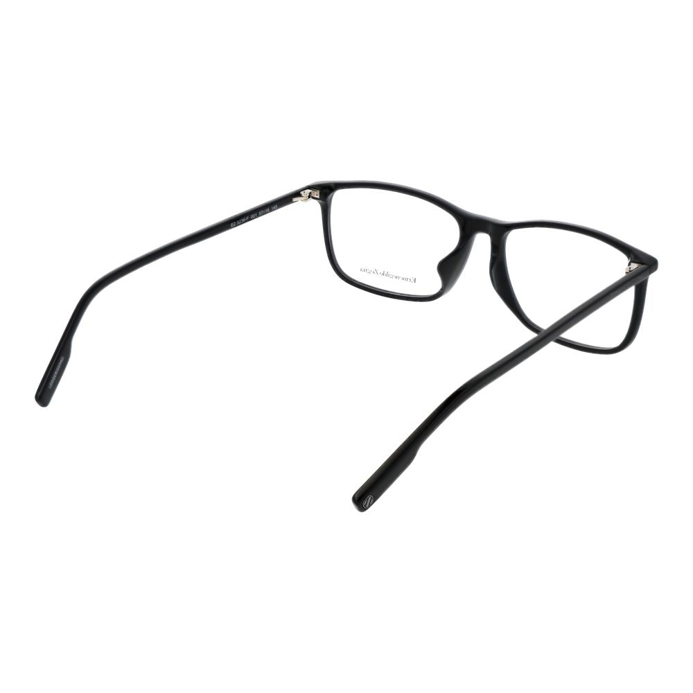 Ermenegildo Zegna Black Acetate Glasses (Frames) - Luxe Nova