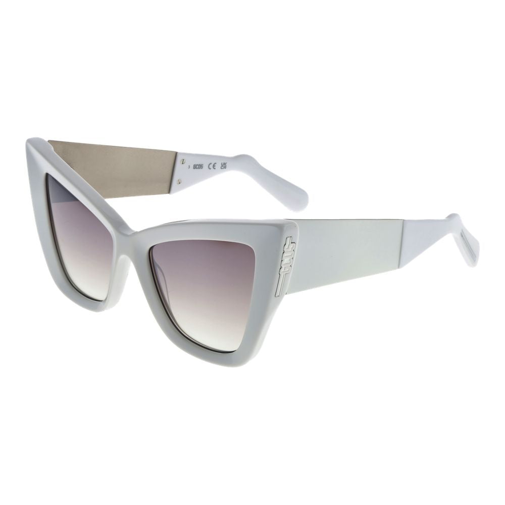 GCDS White Acetate Sunglasses - Luxe Nova