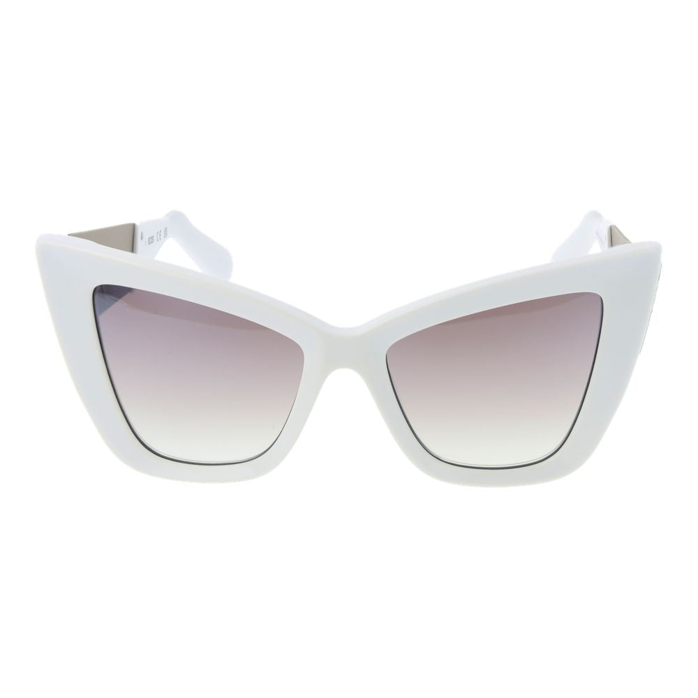 GCDS White Acetate Sunglasses - Luxe Nova