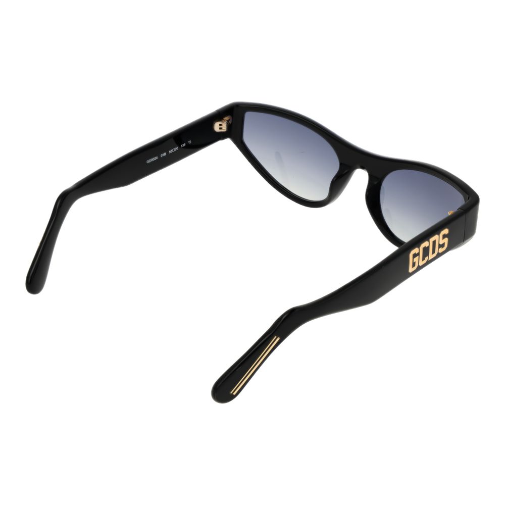 GCDS Black Acetate Sunglasses - Luxe Nova