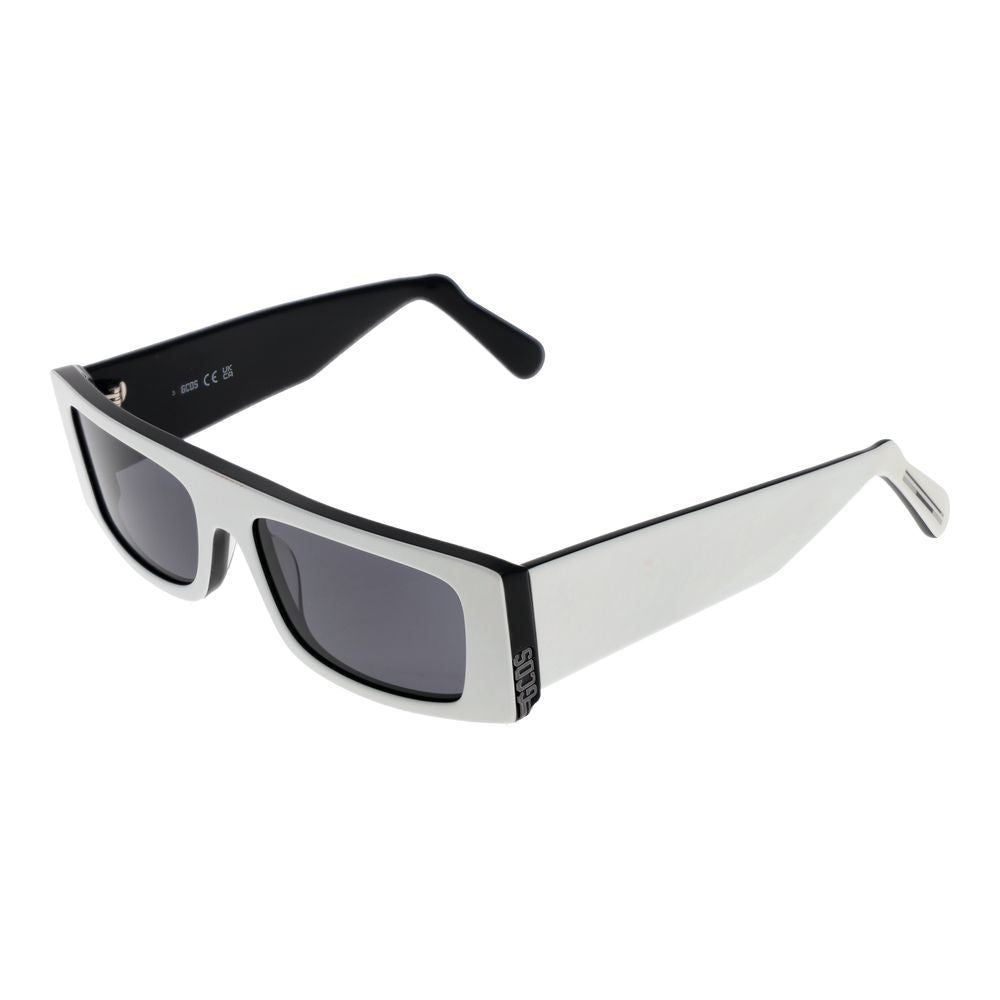 GCDS White Plastic Sunglasses - Luxe Nova