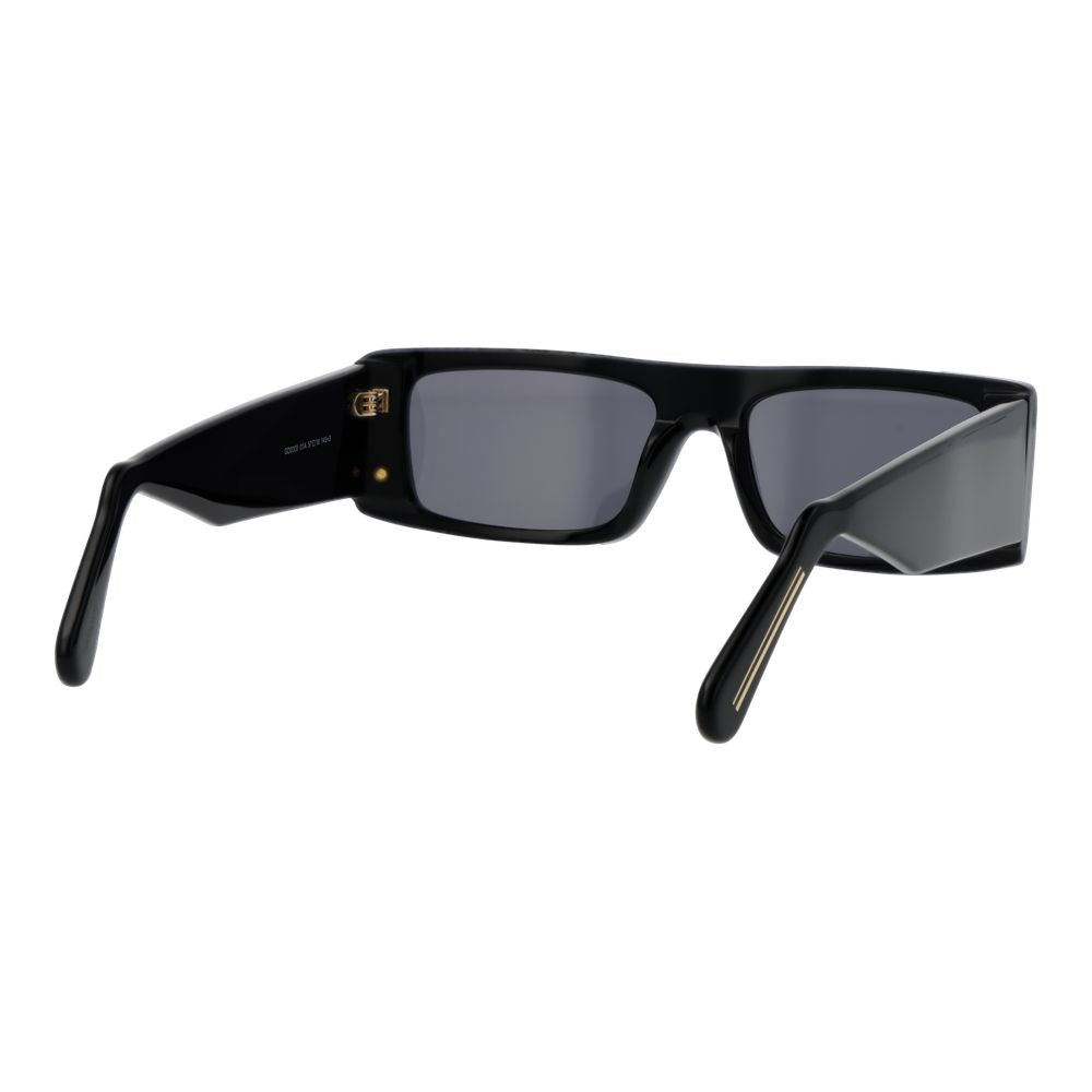 GCDS Black Plastic Sunglasses - Luxe Nova