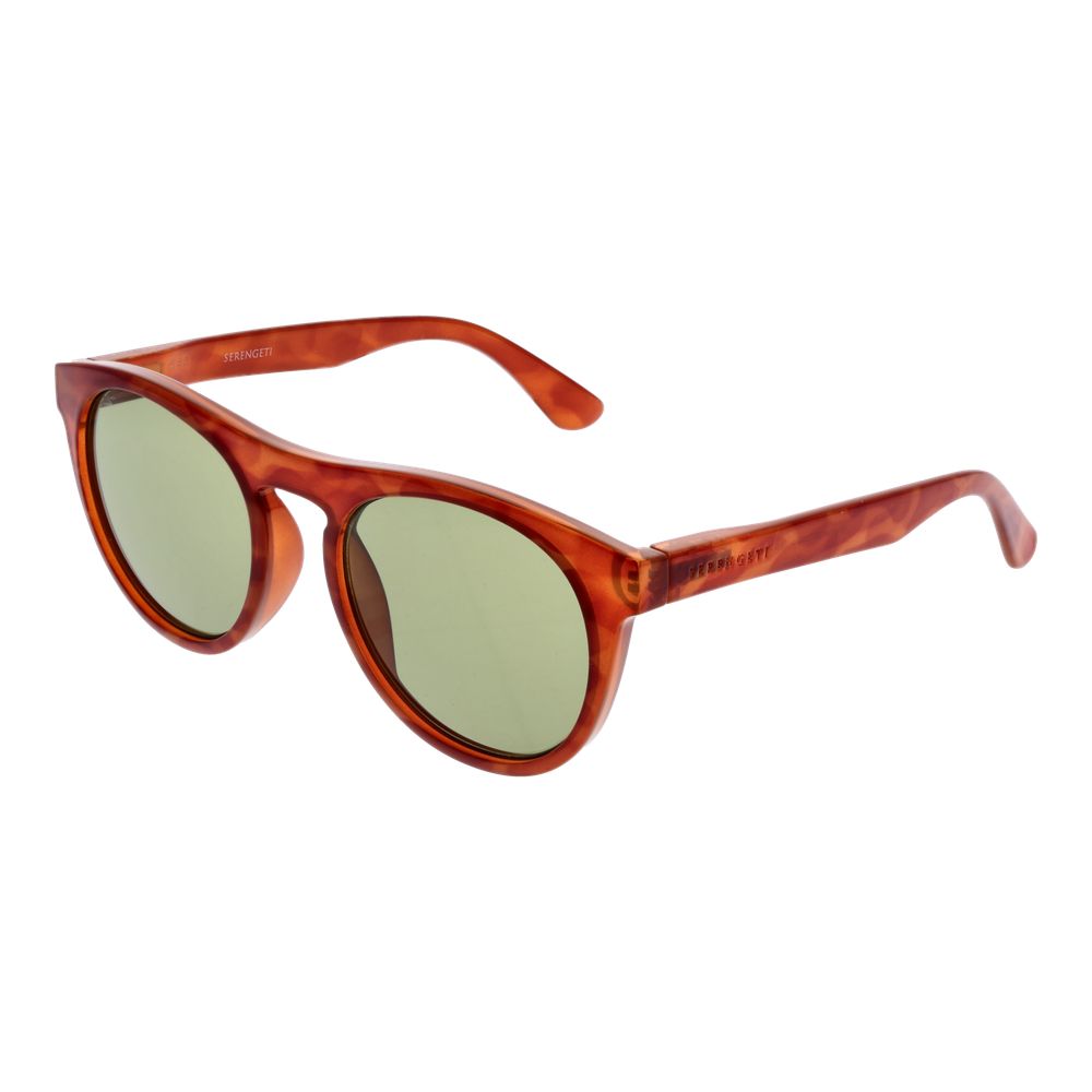 Serengeti Orange Plastic Sunglasses - Luxe Nova