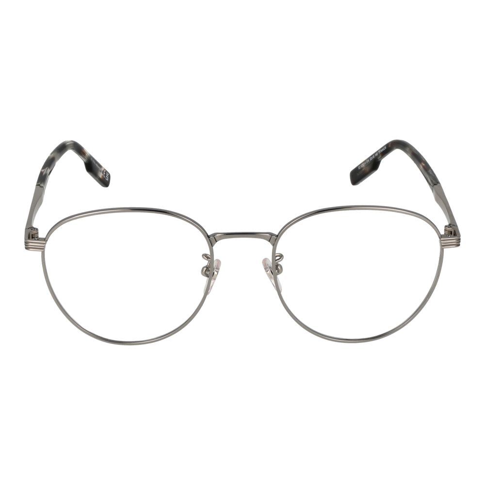 Ermenegildo Zegna Gray Titanium Glasses (Frames) - Luxe Nova
