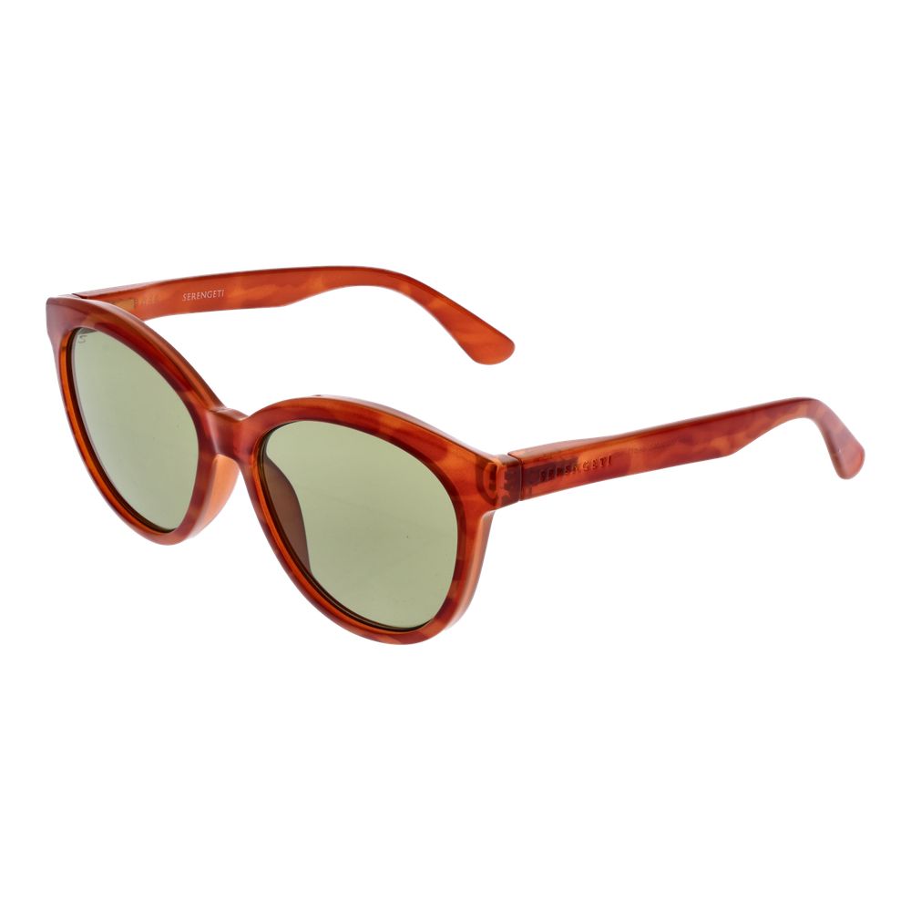Serengeti Orange Plastic Sunglasses - Luxe Nova