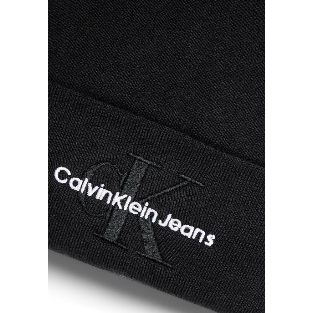 Calvin Klein Jeans Black Organic Cotton Cap (Baseball Hat) - Luxe Nova