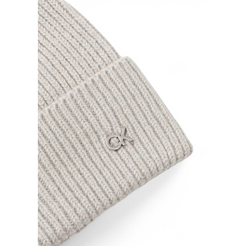 Calvin Klein Gray Wool Cap (Baseball Hat) - Luxe Nova