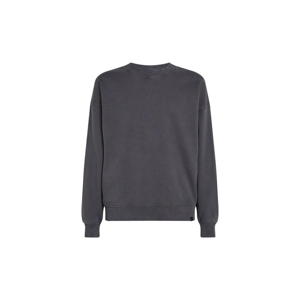 Calvin Klein Jeans Gray Cotton Sweatshirt - Luxe Nova