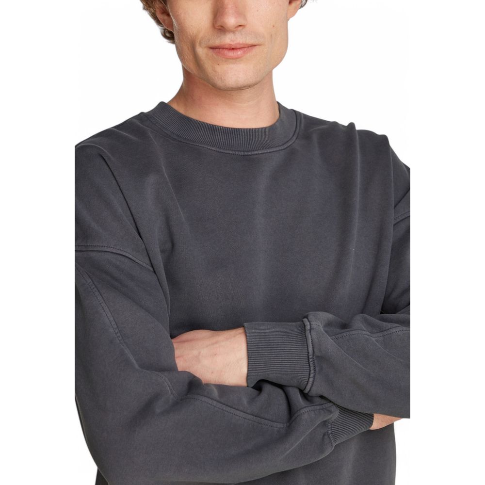 Calvin Klein Jeans Gray Cotton Sweatshirt - Luxe Nova