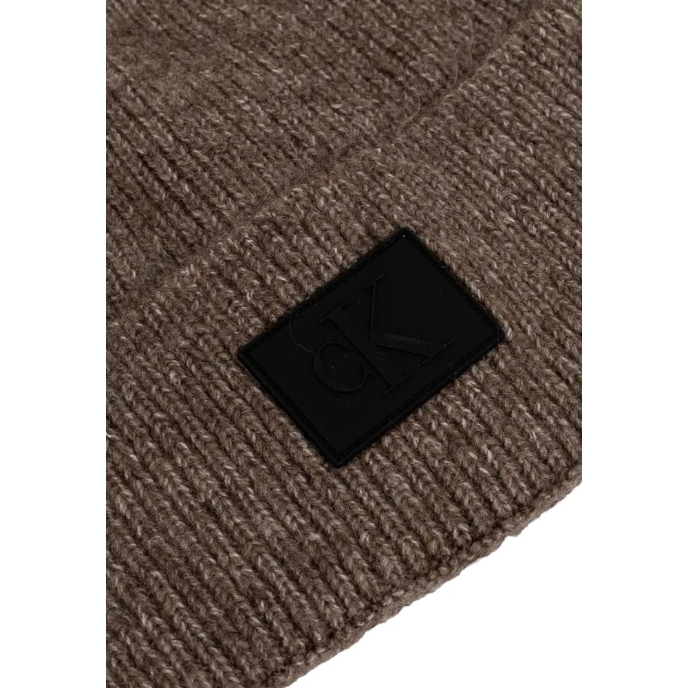 Calvin Klein Jeans Brown Marabou Cap (Baseball Hat) - Luxe Nova