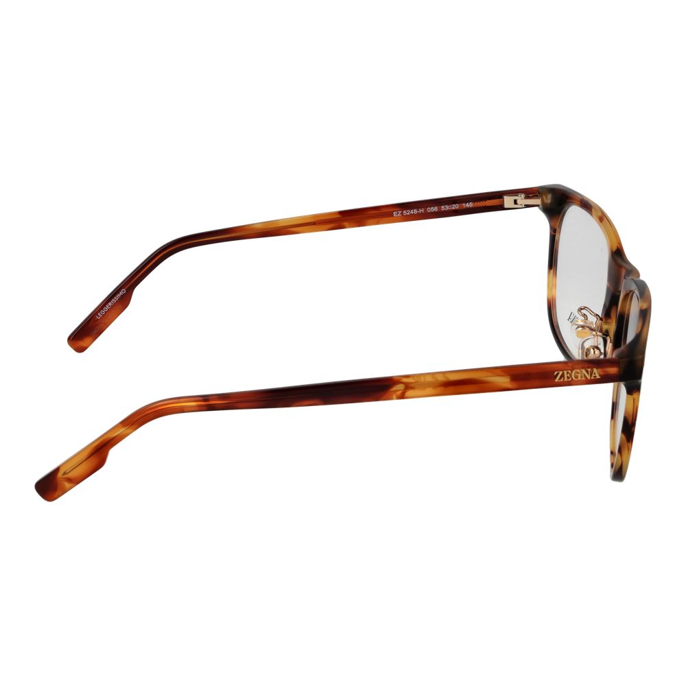 Ermenegildo Zegna Brown Acetate Glasses (Frames) - Luxe Nova