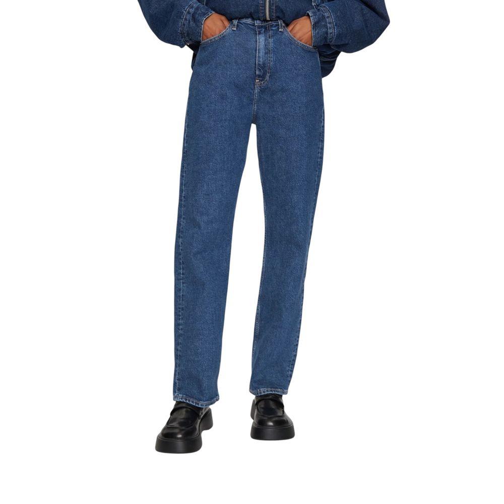 Calvin Klein Jeans Blue Cotton Mom Jeans - Luxe Nova