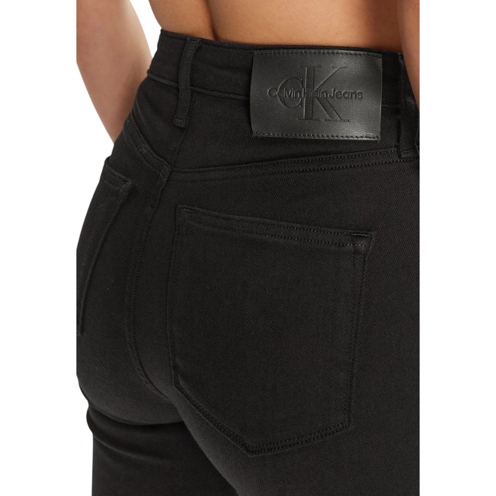 Calvin Klein Jeans Black Cotton Skinny Jeans - Luxe Nova