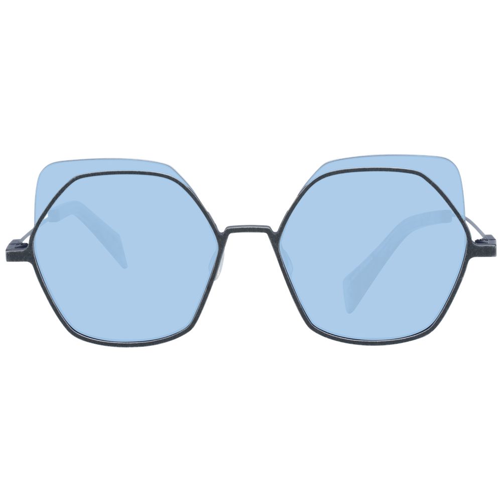 Yohji Yamamoto Gray Metal & Plastic Sunglasses - Luxe Nova