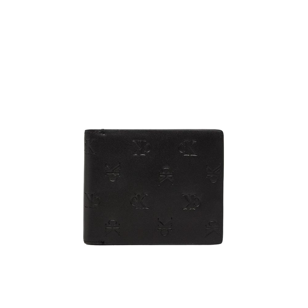 Calvin Klein Jeans Black Leather Wallet - Luxe Nova