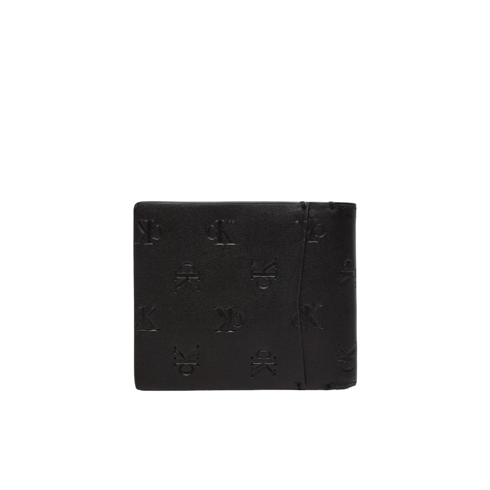 Calvin Klein Jeans Black Leather Wallet - Luxe Nova