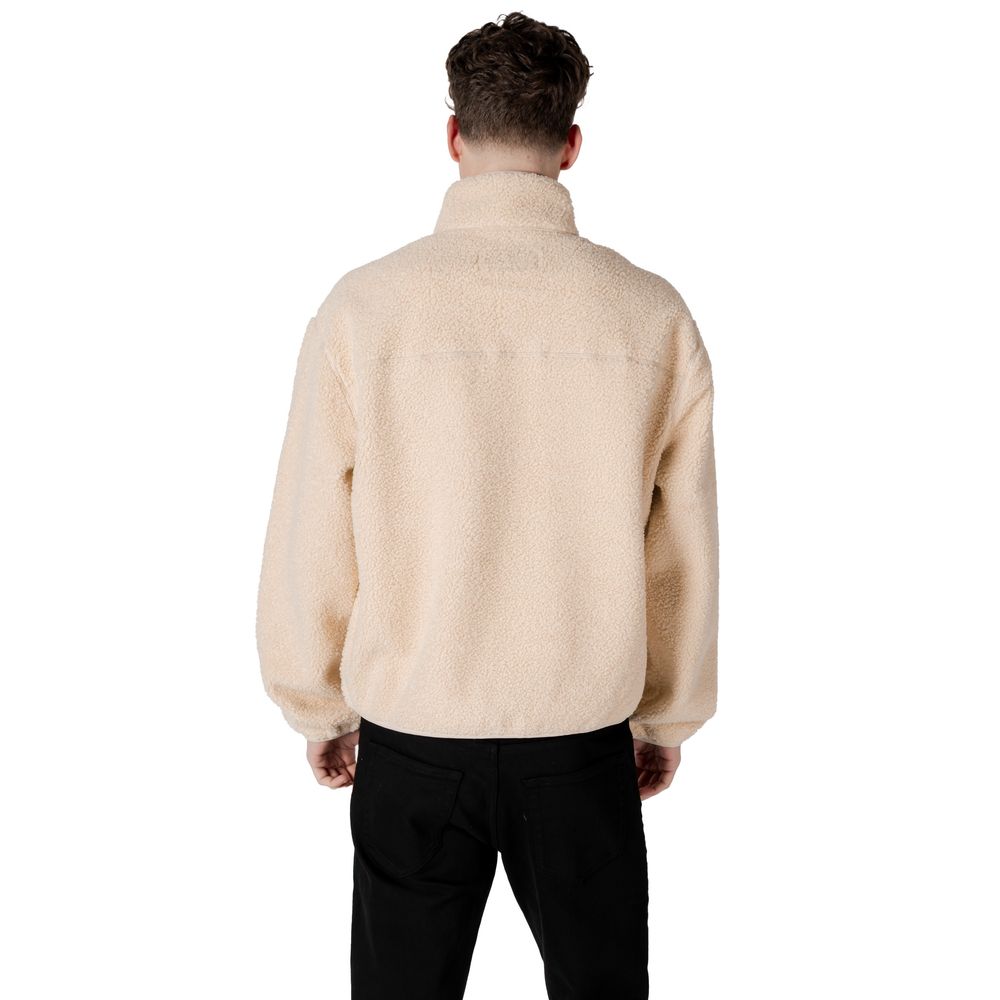 Calvin Klein Jeans Cream Recycled Polyester Shell Jacket - Luxe Nova