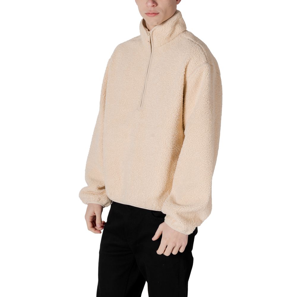 Calvin Klein Jeans Cream Recycled Polyester Shell Jacket - Luxe Nova