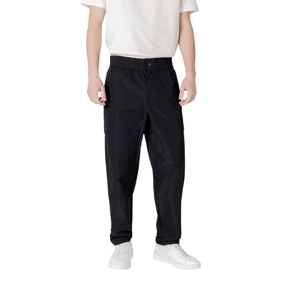 Calvin Klein Jeans Black Polyester Casual Pants - Luxe Nova