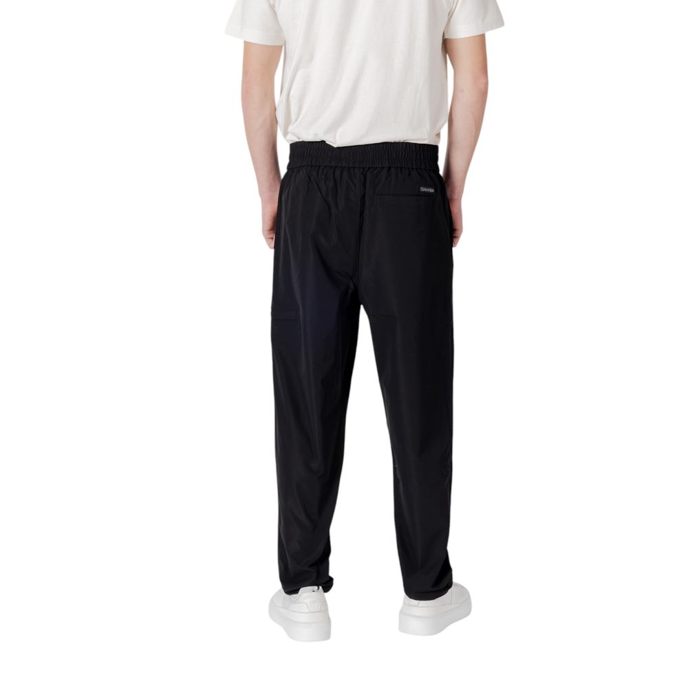 Calvin Klein Jeans Black Polyester Casual Pants - Luxe Nova