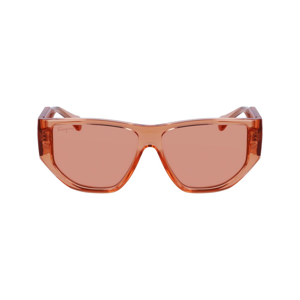 Ferragamo Orange Injected Sunglasses - Luxe Nova