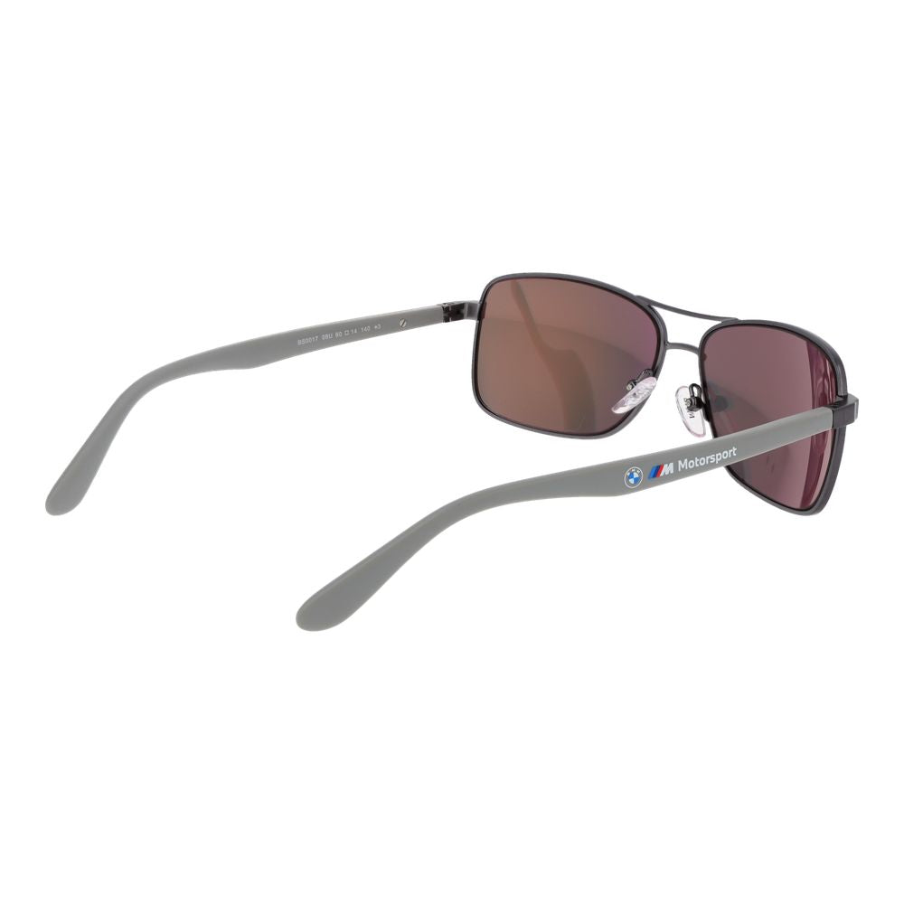 BMW Motorsport Gray Metal Sunglasses - Luxe Nova