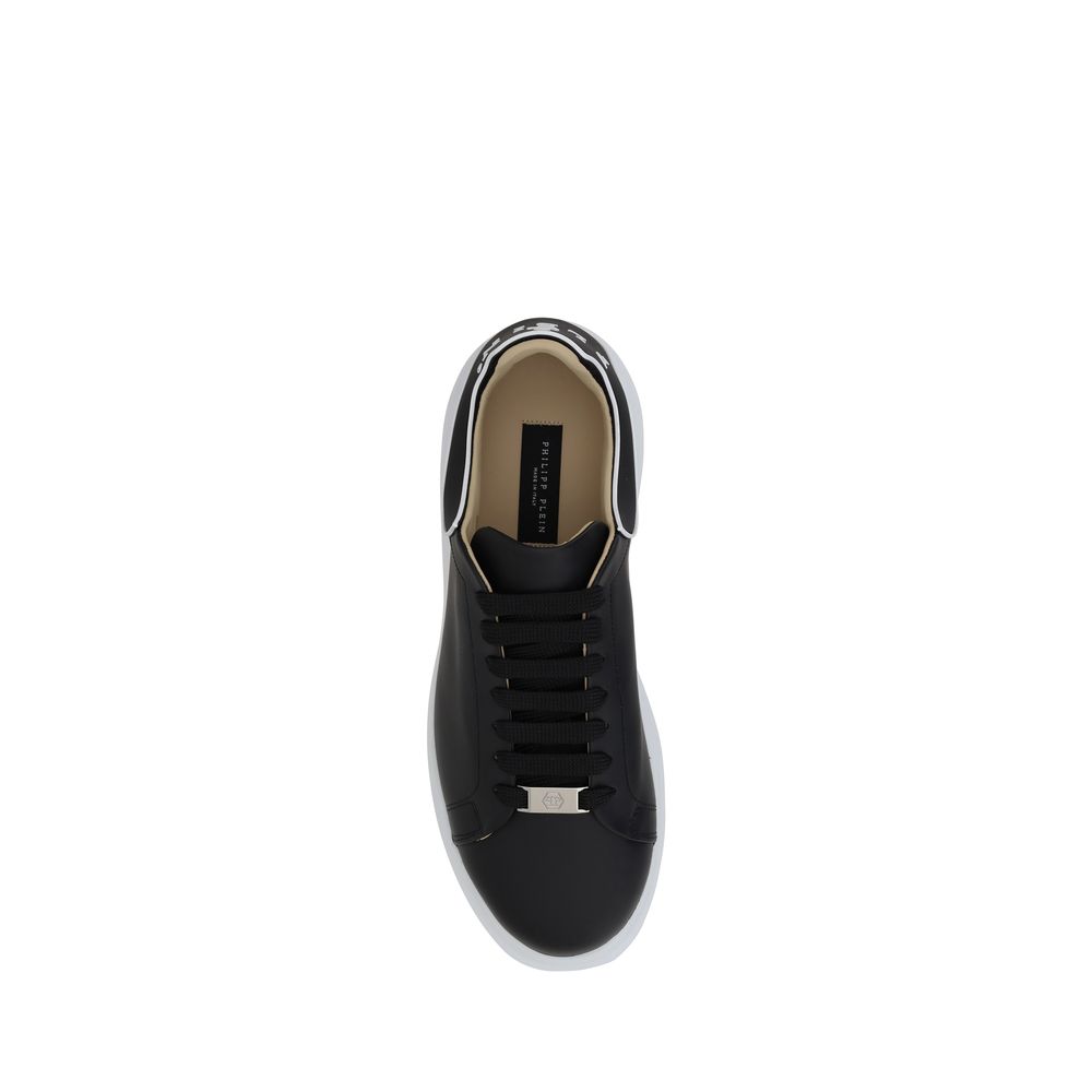 Philipp Plein Black Rubber Low Top Sneakers - Luxe Nova
