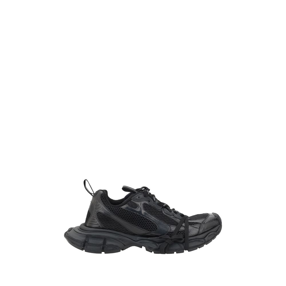 Balenciaga Black Polyester Athletic Sneakers - Luxe Nova